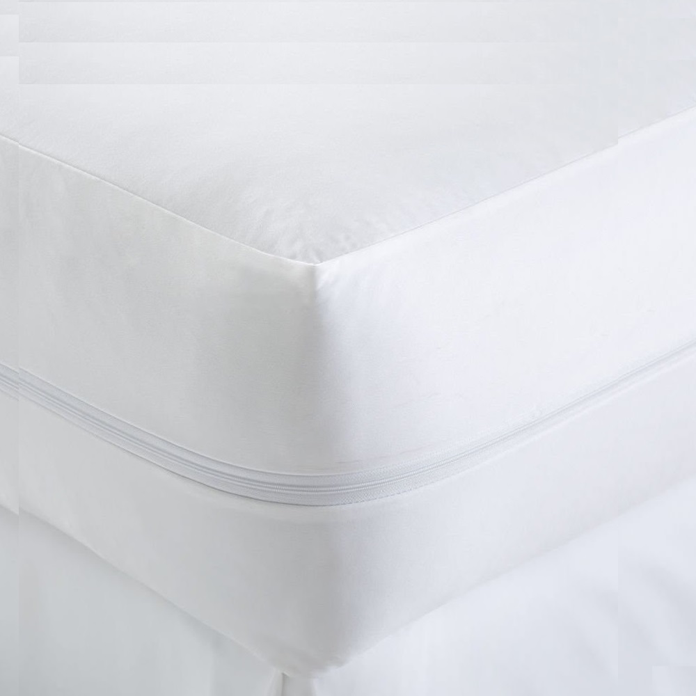 Queen (13-16 In. Deep) Mattress Encasement - 100% Waterproof, Bed Bug Proof, Hypoallergenic - Premium Zippered Six-Sided Cover JRX-2001