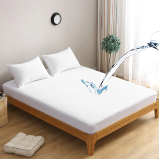 JRX-1109 High-Quality Mattress Protector for Export From China Terry Cloth Laminated with TPU Waterproof 