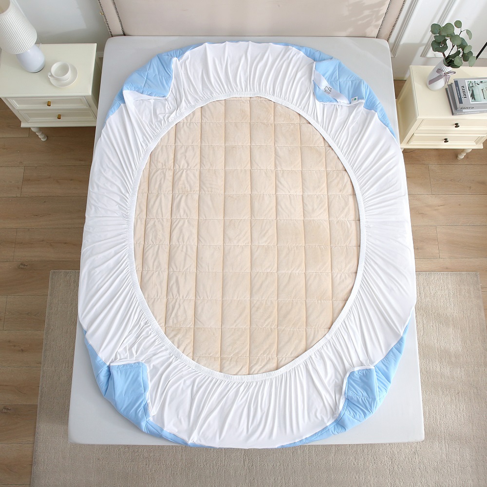 Mattress Protector Premium Luxury High-quality Cooling Mattress Cover From China JRX-1513 Both Sides Can Be Used