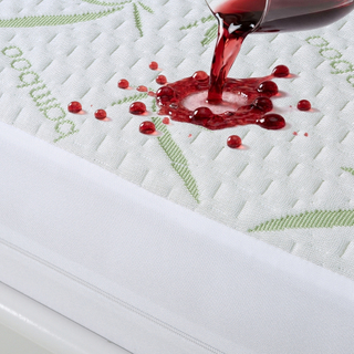 Mattress Protector From China Waterproof Bamboo Mattress Encasement by Slumberfy - Premium Skin-Safe with 360° EZ Zipper, Lab-Tested Bed Bug, Zippered Encasement Queen Size (60x80 In)