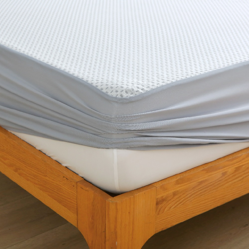 JRX-1047-PE COOLING Jacquard Laminated with TPU Waterproof Mattress Protector