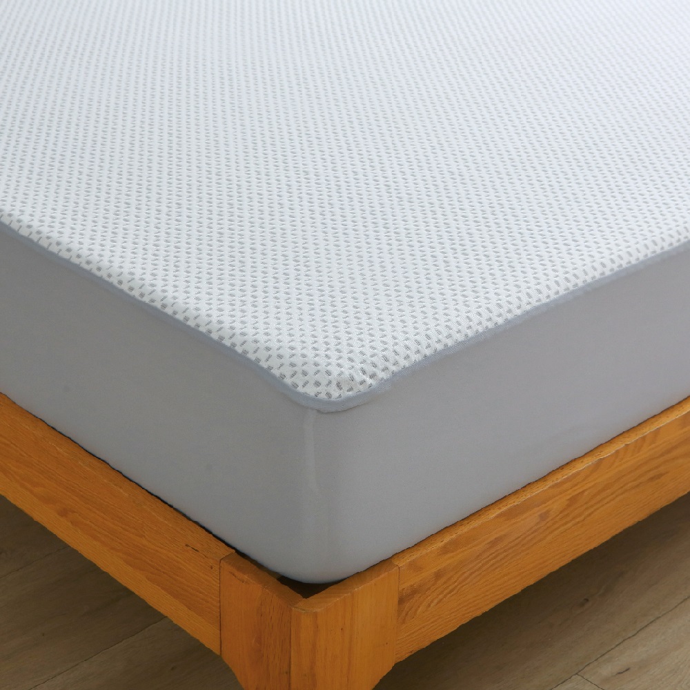 JRX-1047-PE COOLING Jacquard Laminated with TPU Waterproof Mattress Protector