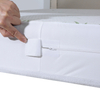 Bamboo Mattress Protector with Zipper - 100% Waterproof&Bedbug Proof Queen Size Cooling Mattress Cover - Ultra Soft Jacquard Fabric Breathable Noiseless Mattress Pad Covers - Zippered Mattress Encasem