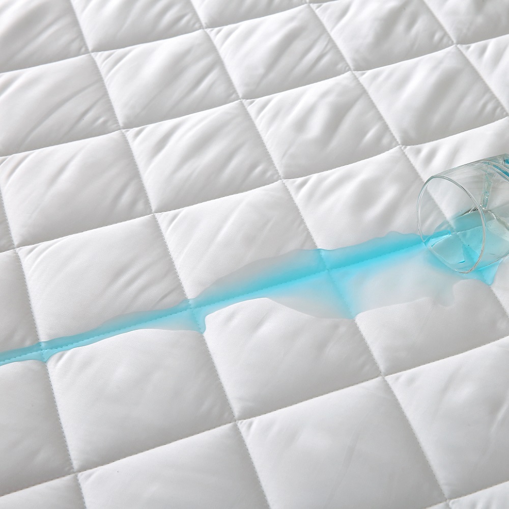 Luxury Tencel Sateen Waterproof Mattress Protectors: Quilted Craftsmanship for Serene Sleep JRX-1518