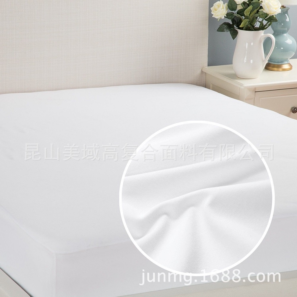 Queen Size Mattress Protector Waterproof,Mattress Cover Protector, Smooth Top Mattress Protector for Kids, Breathable Skin Friendly And Noiseless Fitted Sheet Queen Size,Polyester JRX-1002