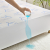 High-Quality Mattress Protector for Export From China Jasmine Gold Bamboo Fiber Cooling Air Layer Jacquard Waterproof Mattress Protector | Breathable & Anti-Mite + PE Mid-Molecular Cooling Technology