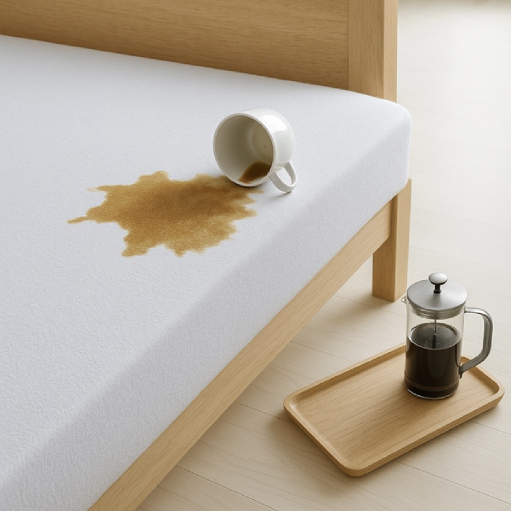 100% Cotton Flannel + TPU Waterproof Mattress Protector | Breathable & Leak-Proof for Baby, Elderly & Incontinence Care