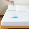 Queen Size Mattress Protector Waterproof,Mattress Cover Protector, Smooth Top Mattress Protector for Kids, Breathable Skin Friendly And Noiseless Fitted Sheet Queen Size,Polyester JRX-1002