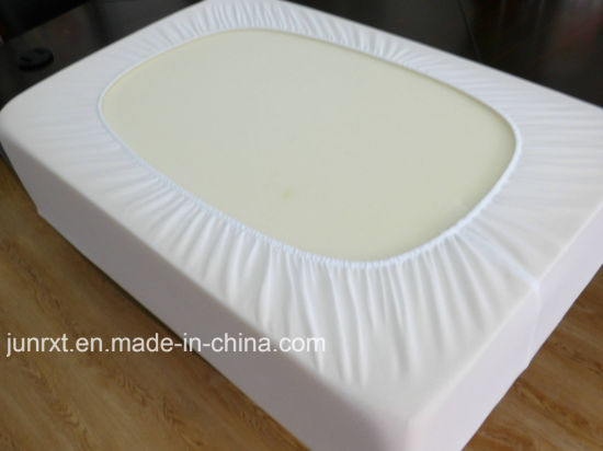 colorful Crib Size Bamboo Fiber Waterproof Mattress Protector for Baby
