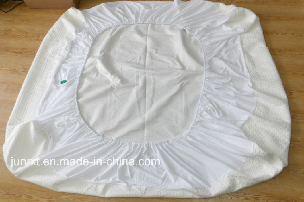 High Quality Comfortable Tencel Jacquard Waterproof Comfortable Fitted Mattress Protector