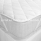 High Quality Double Wire Plaid Polyester Pongee Waterproof Mattress Protector with White Knitted Fabric