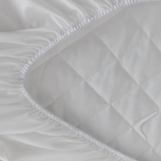 100% Organic Cotton Queen Size Waterproof Mattress Protector /Quilted