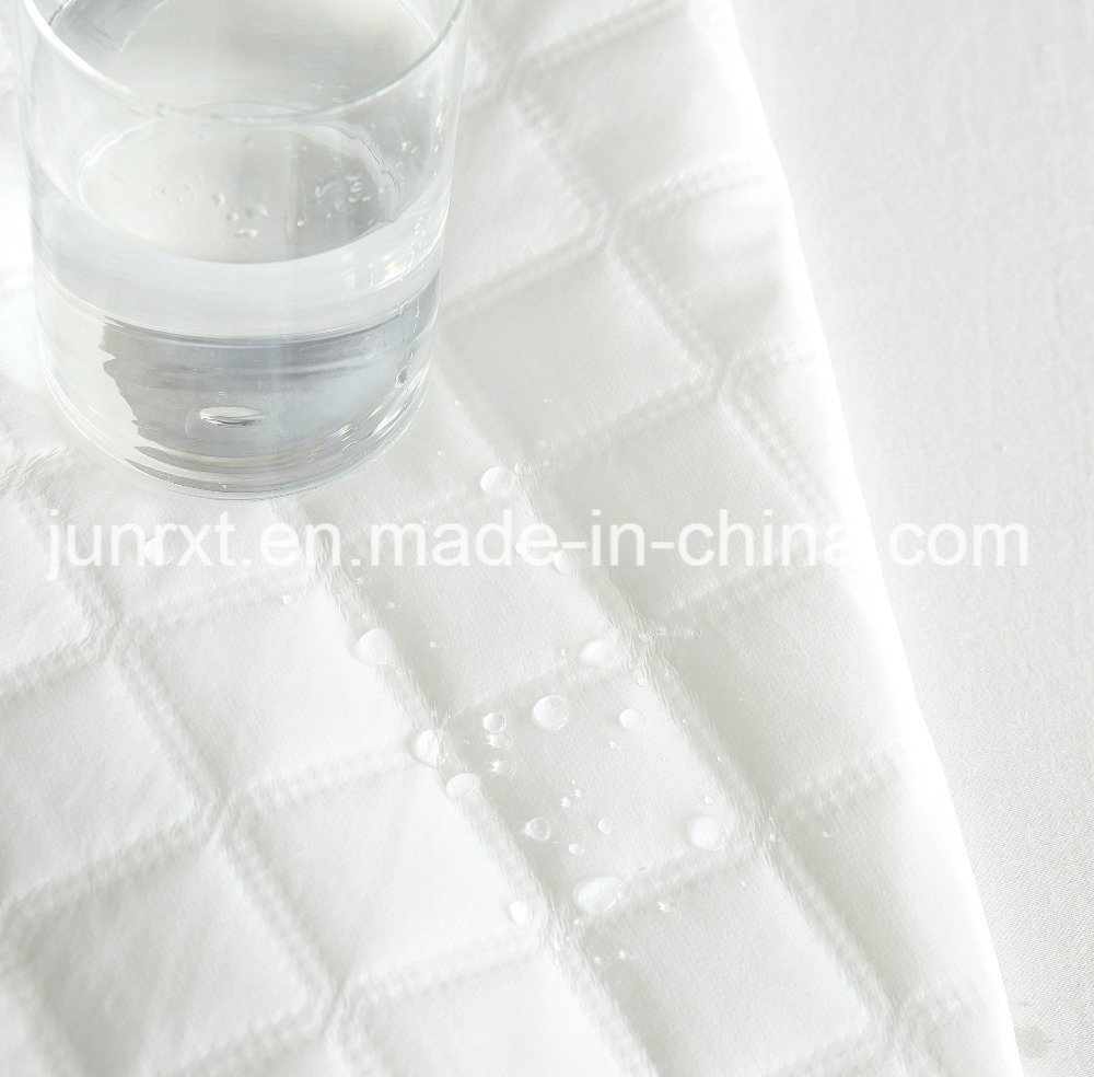 China Suppliers Waterproof Breathable Polyester Pongee Mattress Protector Mattress Cover