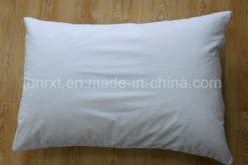 Cotton White Hotel Pillowcase Anti Dust Mite Waterproof