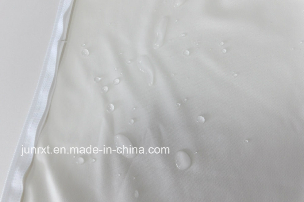 Terry Cloth Filled with Fiber Fitted Mattress Protector Waterproof Mattress Cover