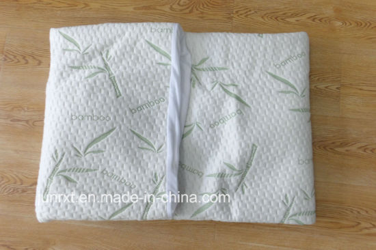 Hotel Bamboo Fiber Waterproof Mattress Cover Protector Bedspread Antibacterial