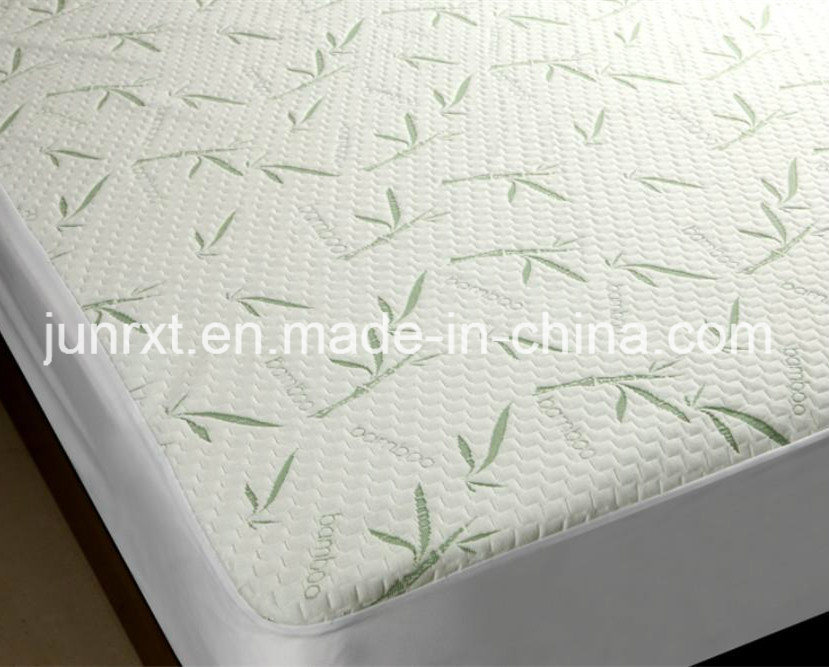 Hypoallergenic Vera-Infused Cooling Bamboo Breathable Mattress Pad Protector