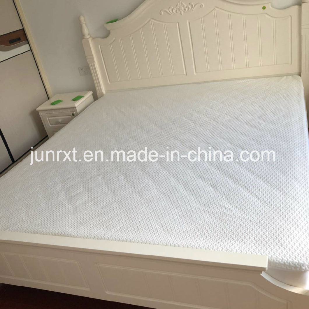High Quality White Quilted Mattress Protector for Hotel Hospital Bed Waterproof Mattress Cover
