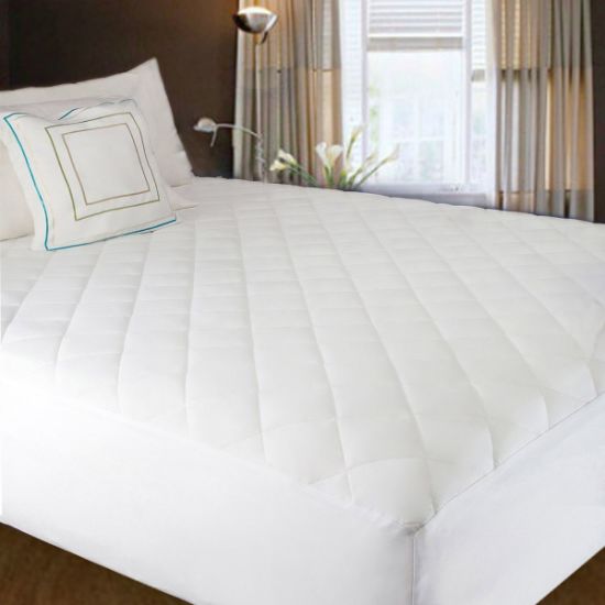 Hypoallergenic Anti-Dust Mite Quilted Mattress Cover Stretch 14 Inch Deep