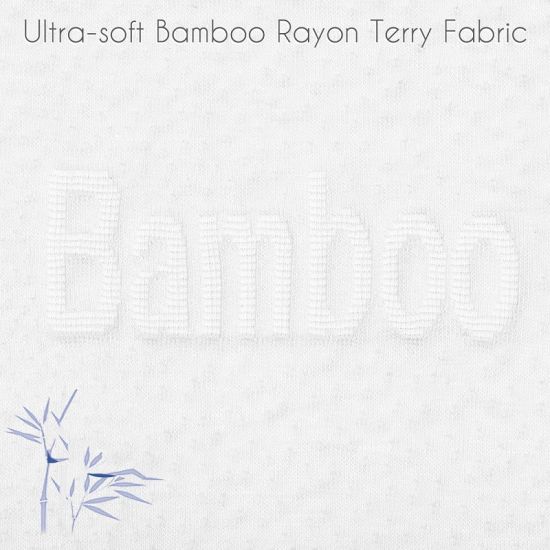 Luxurious Rayon From 100% Organic Bamboo Mattress Protector Pad