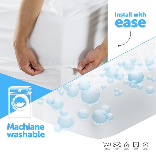 Wholesales Premium Waterproof and Anti-Dust Mite Mattress Cover