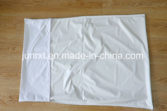 Wholesale 2017 Popular White Soft Terry Cloth TPU Waterproof Pillow Cases