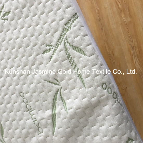 BSCI Factory 250GSM Bamboo Jacquard Fabric with TPU Waterproof Mattress Protector