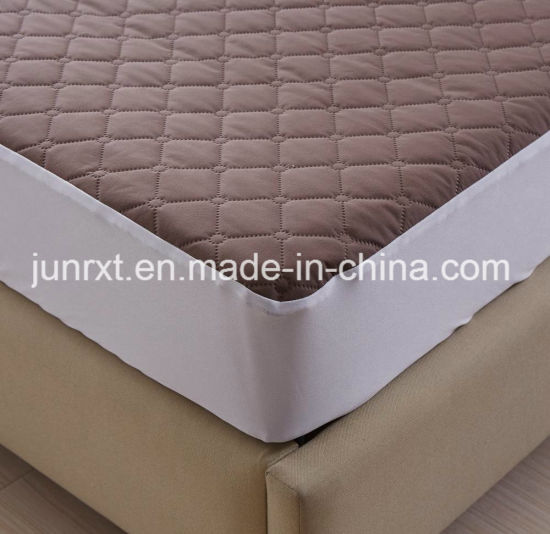High Quality: Eco Hypoallergenic Fitted Crib Quilted Mattress Protector, Baby Waterproof Mattress Protector, BSCI, Oeko-Tex100