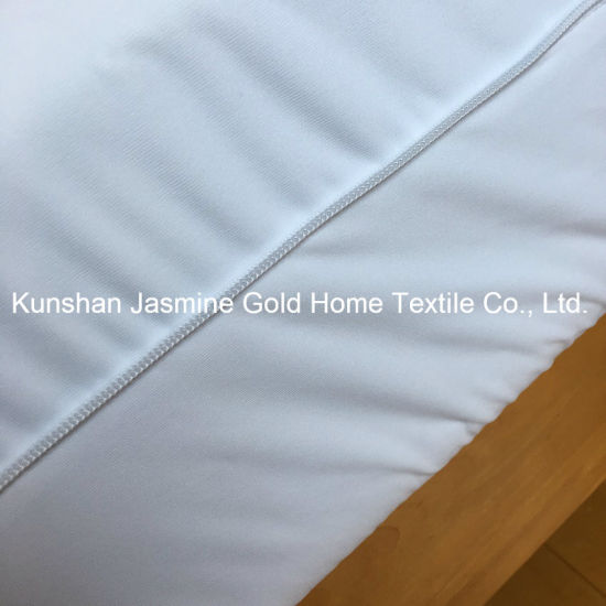 95GSM 100% Polyester knitted Fabric Waterproof Mattress Protector
