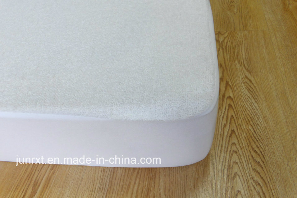 Hot Selling Mattress Protector/Cover for Home Textile 100% Cotton Terry Cloth