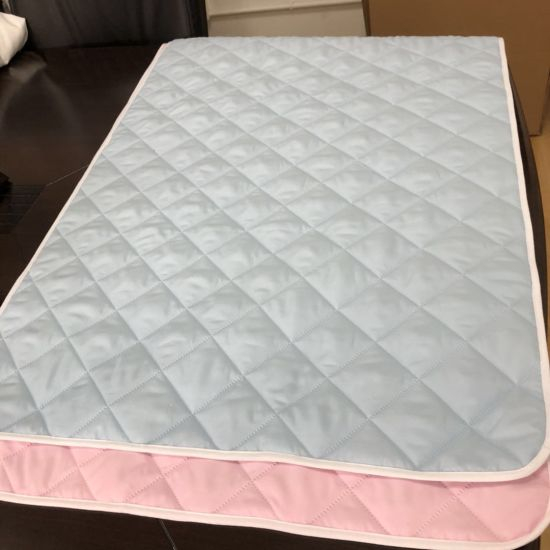 Waterproof White Cotton Baby Crib Quilted Mattress Pad/Cover/Protector