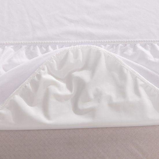 Chinese Supplier Cheap 100% Polyester Knitted Fabric Waterproof Mattress Protector /Protects Against Bed Bugs