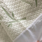 300GSM Bamboo Jacquard Fabric with TPU Waterproof Mattress Pad