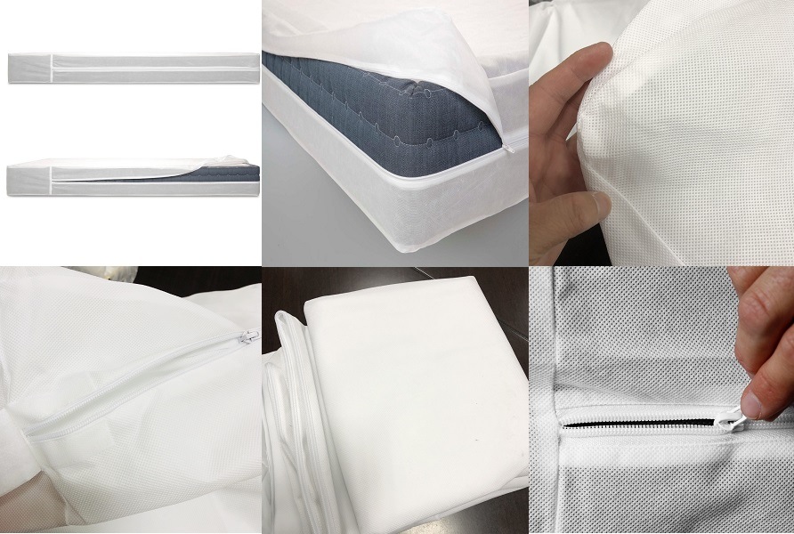 Manufacturers Hot Sale Polyester Quilted Mattress Protector Non-Woven Encasement/Boxspring