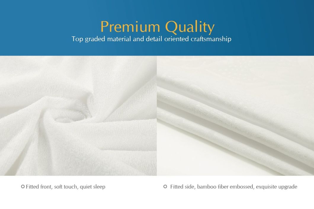 Ultra Smooth and Soft Mattress Cover with Flannel Fabric
