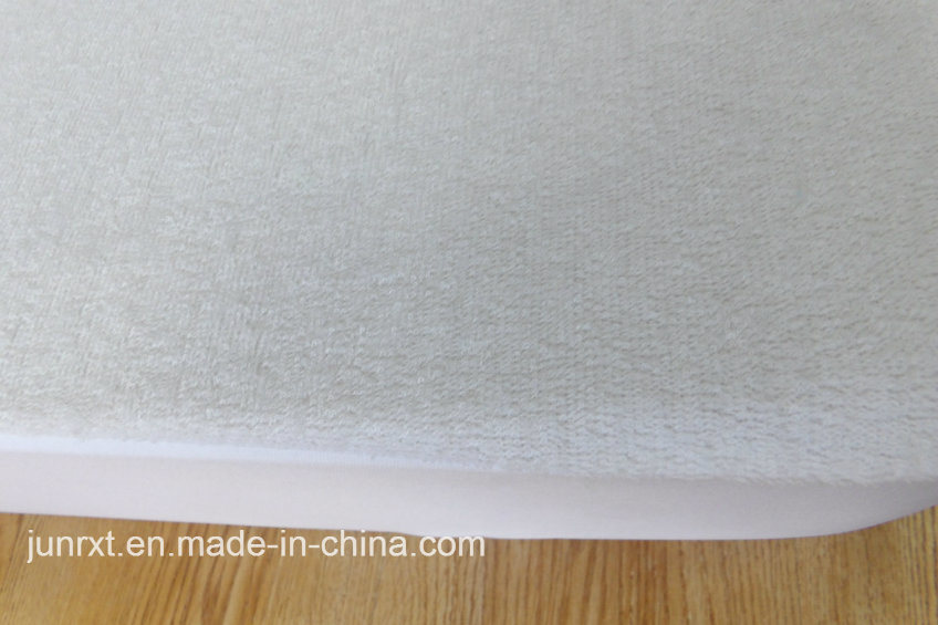 Organic Cotton Crib Mattress Protector Hypoallergenic Waterproof Fitted Junior Mattress